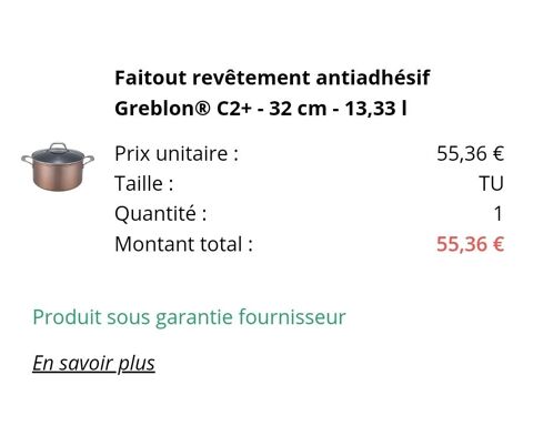 faitout laguiole 32 cm tout feu 45 Armentires (59)