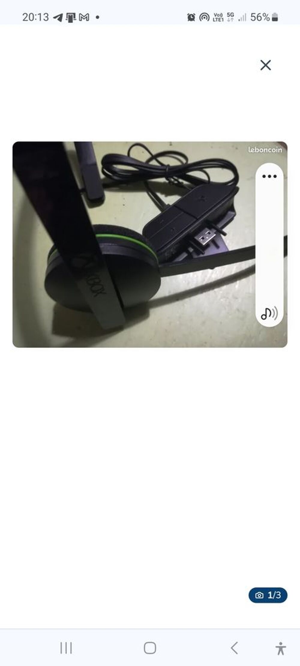  CASQUE X-BOX MICROSOFT Audio et hifi