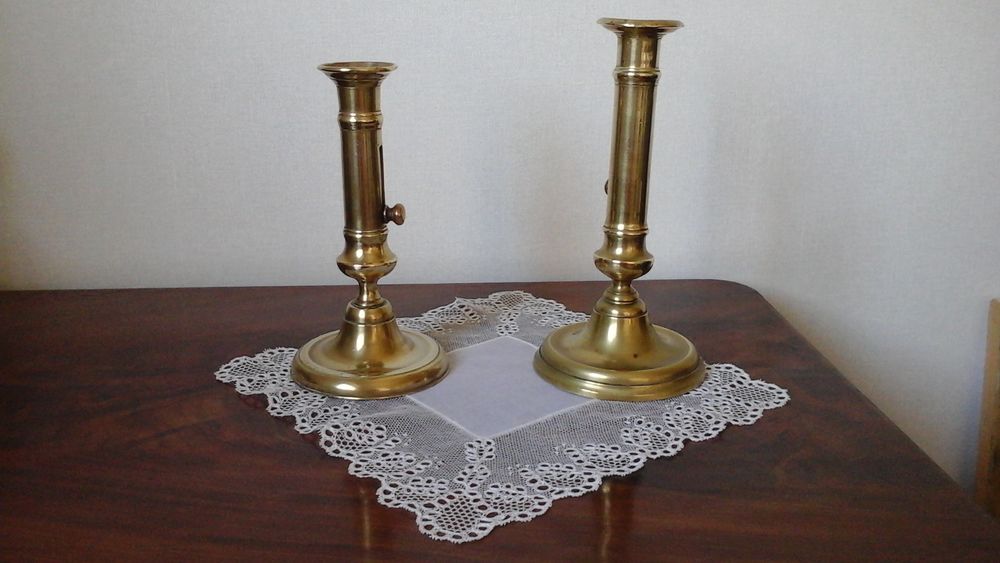 Bougeoirs en cuivre Décoration