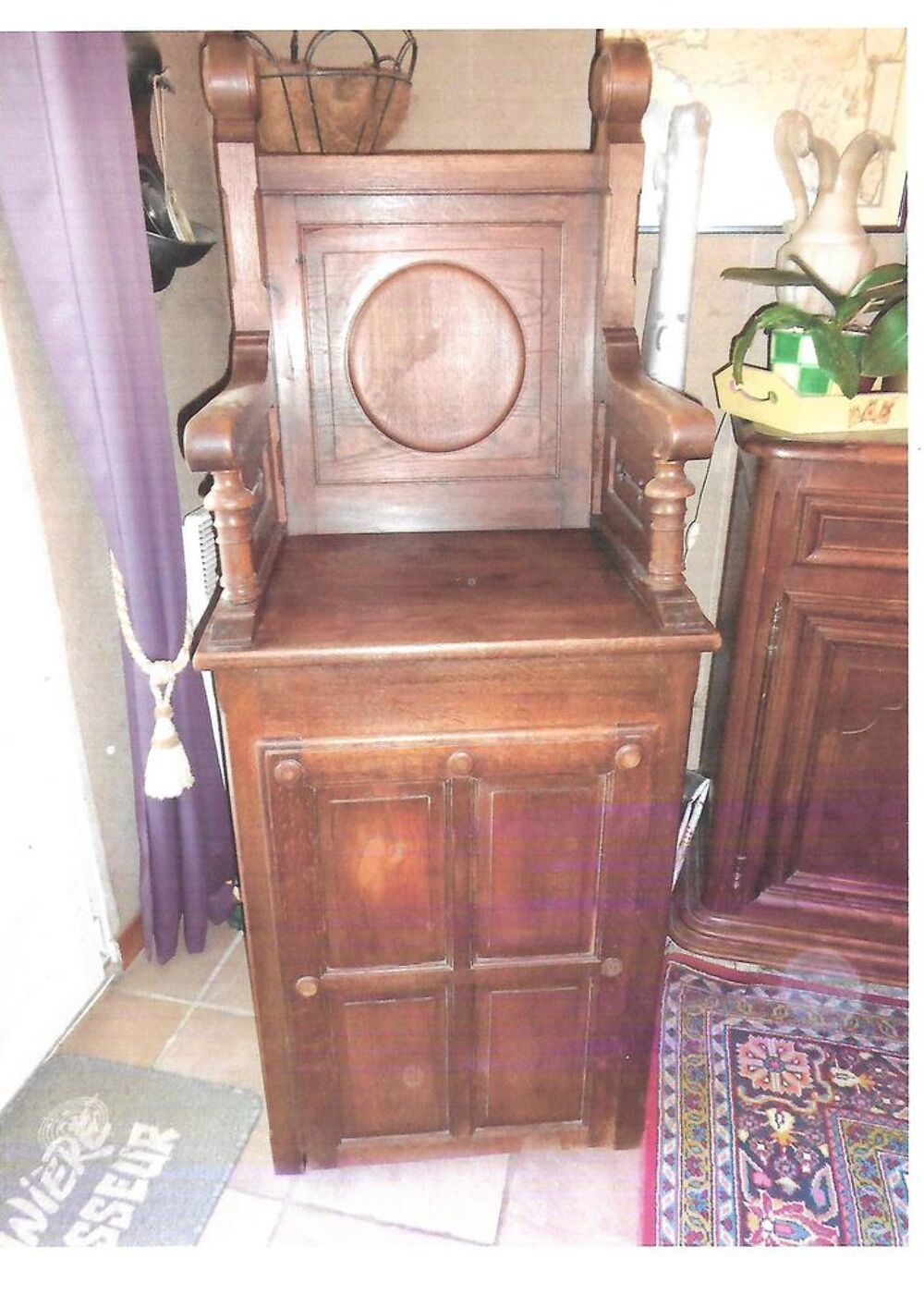 CHAISE D'EVEQUE CATHEDRE Meubles