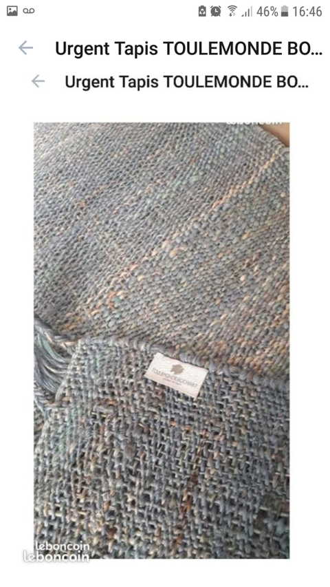 Tapis ToulemondeBochart tat neuf 340 Athis-Mons (91)