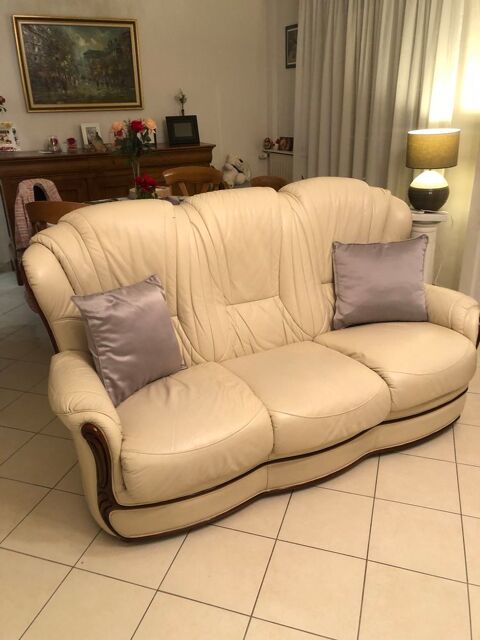 Salon comprenant 1 canap 3 places + 2 fauteuils assortis 0 Franconville (95)