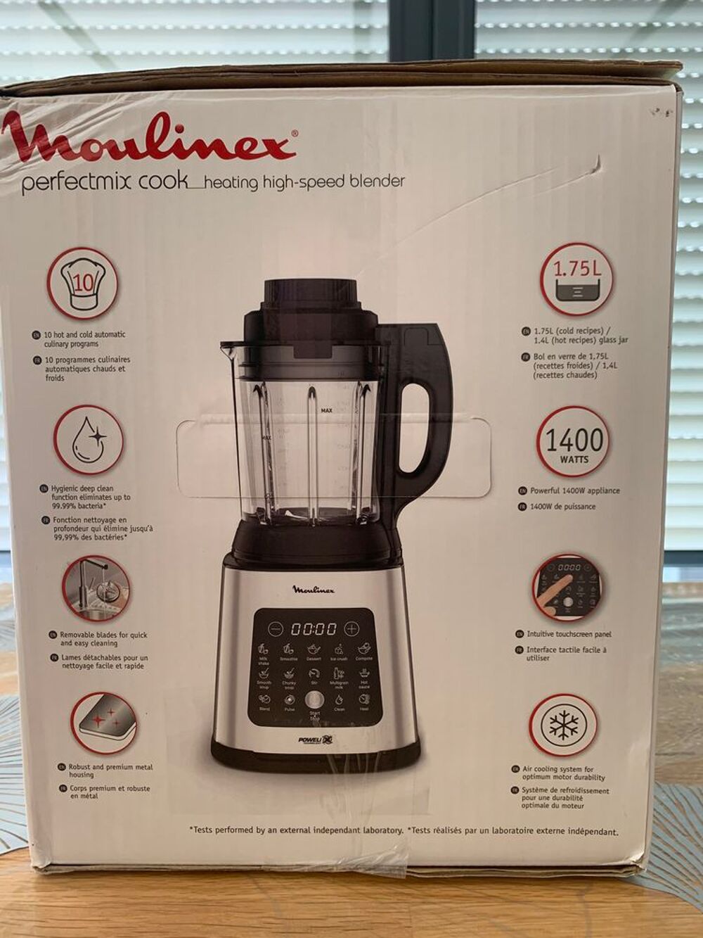 Blender chauffant moulinex Electroménager