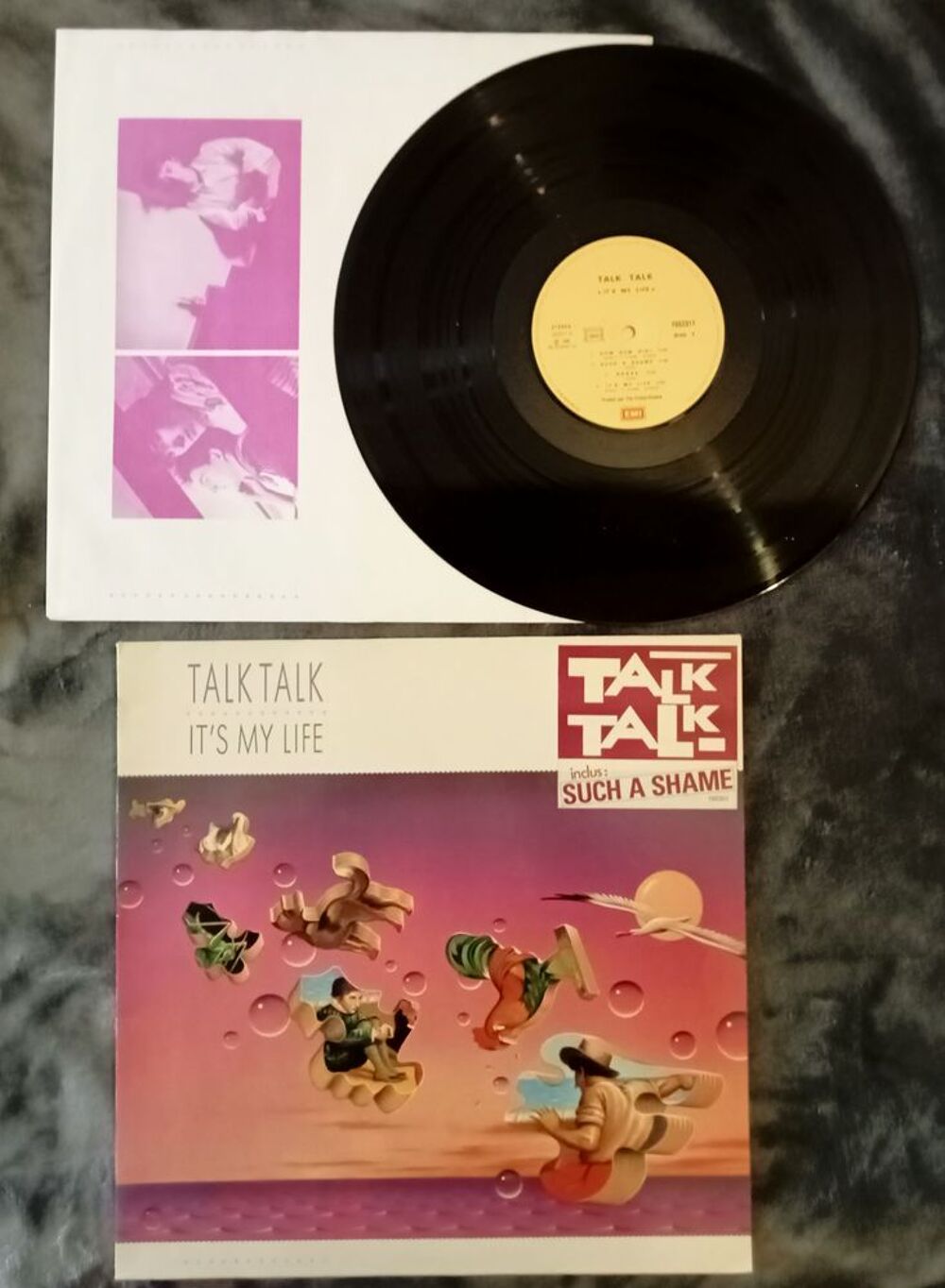 33t Original TALK TALK It's my Life (such a Shame) inclus 84 CD et vinyles