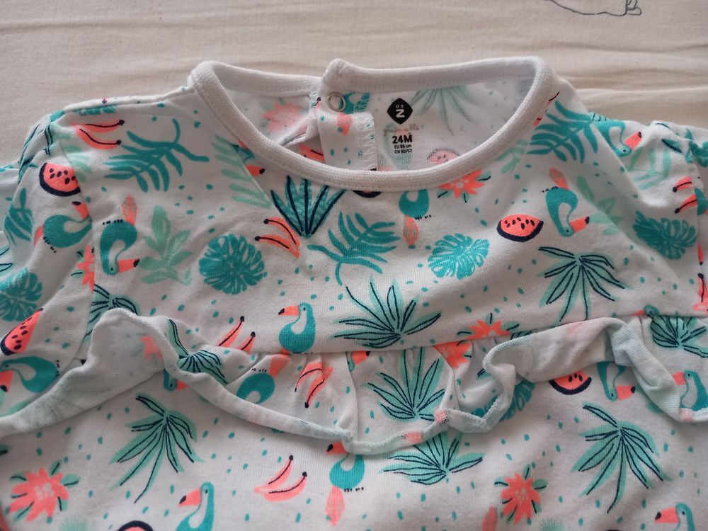 Dors bien ? pyjama ? grenouill&egrave;re-2 ans-Marque Z--Neuf Vêtements enfants