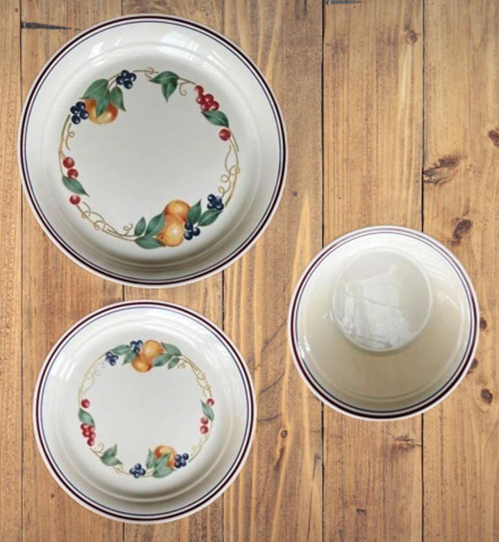 18 Assiettes neuves en verre l&eacute;ger nouveau concept Vitrelle Décoration