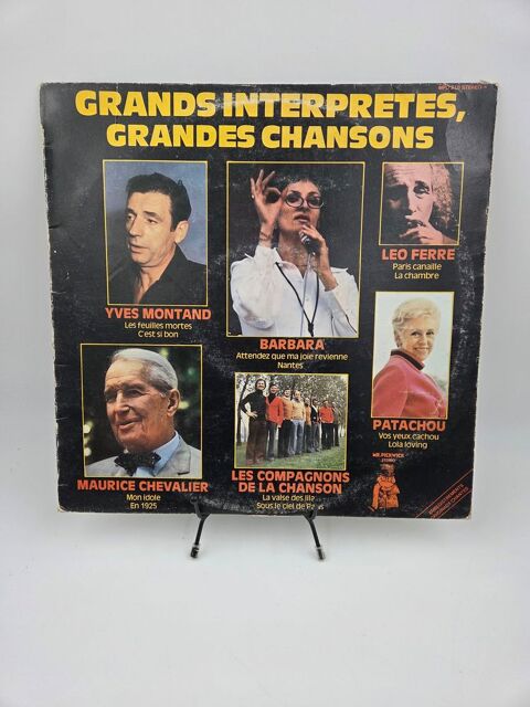 Vinyle 33 tours Grands Interpr�tes, Grandes Chansons 3 Vulbens (74)