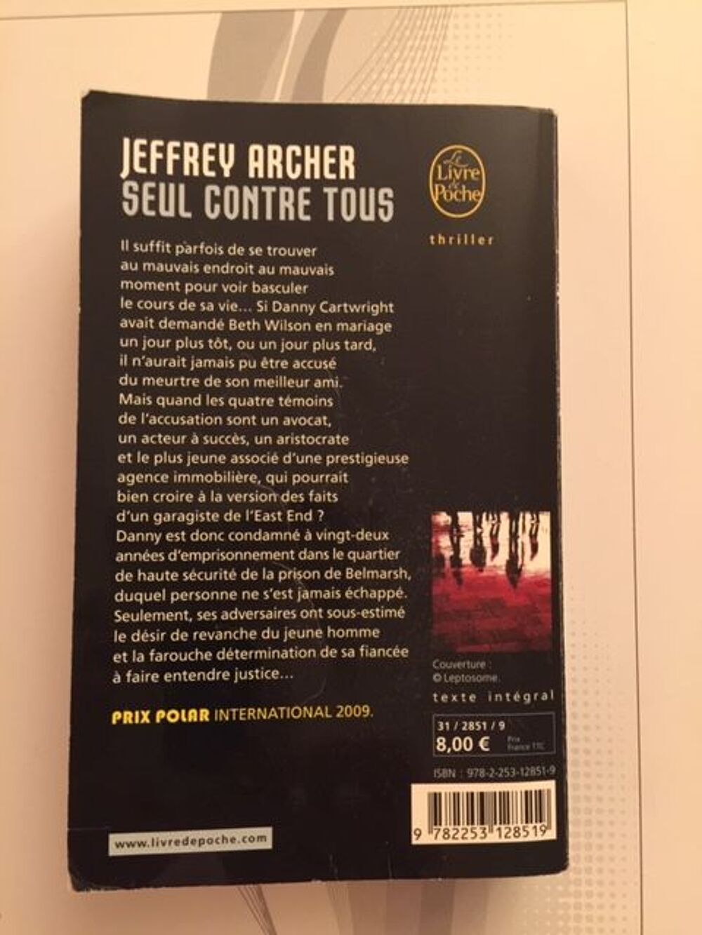 Seul contre tous de Jeffrey ARCHER (Livre poche Thriller) Livres et BD