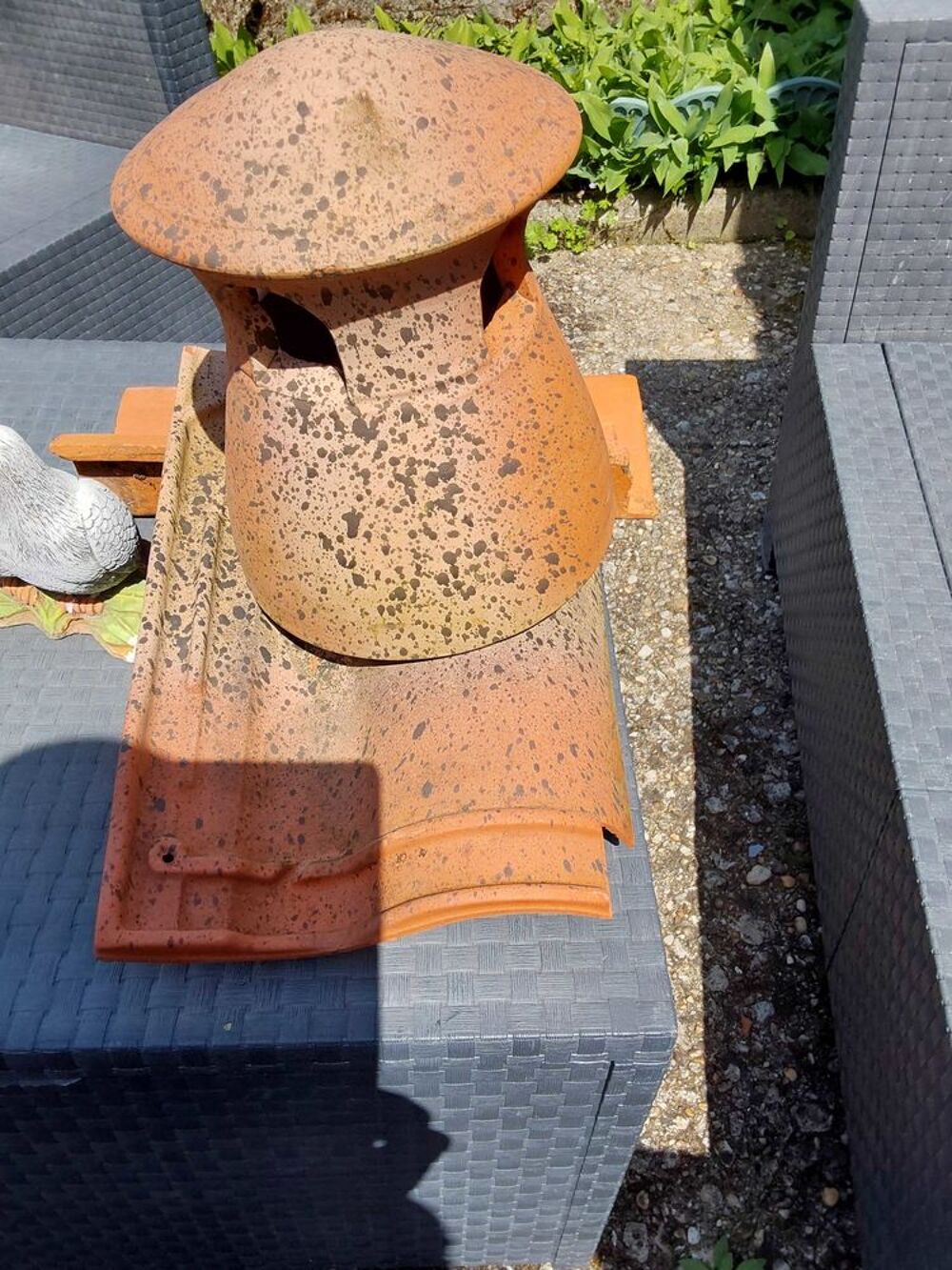 tuile &agrave; douille et lenterne 115 Bricolage