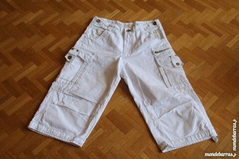 Pantacourt blanc (V9) 7 Tours (37)