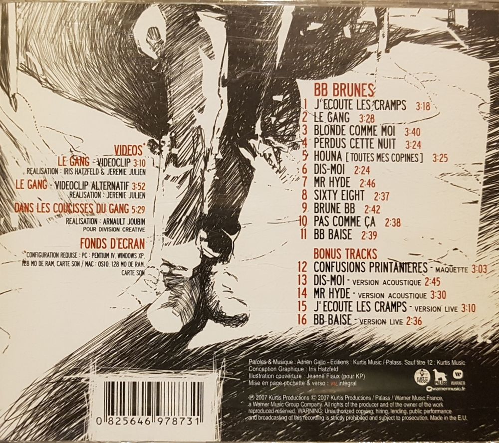 CD BB Brunes: blonde comme moi CD et vinyles