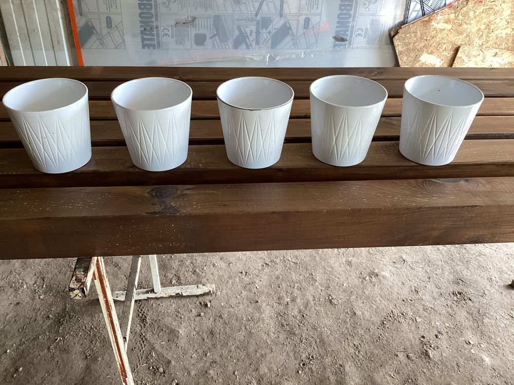 Pots de fleurs &agrave; verres Jardin