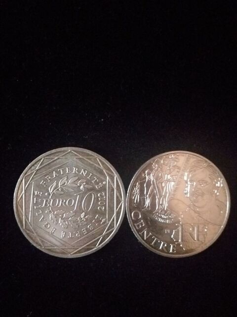 Pi�ce de 10 euros argent r�gions centre 2012 25 Tours (37)