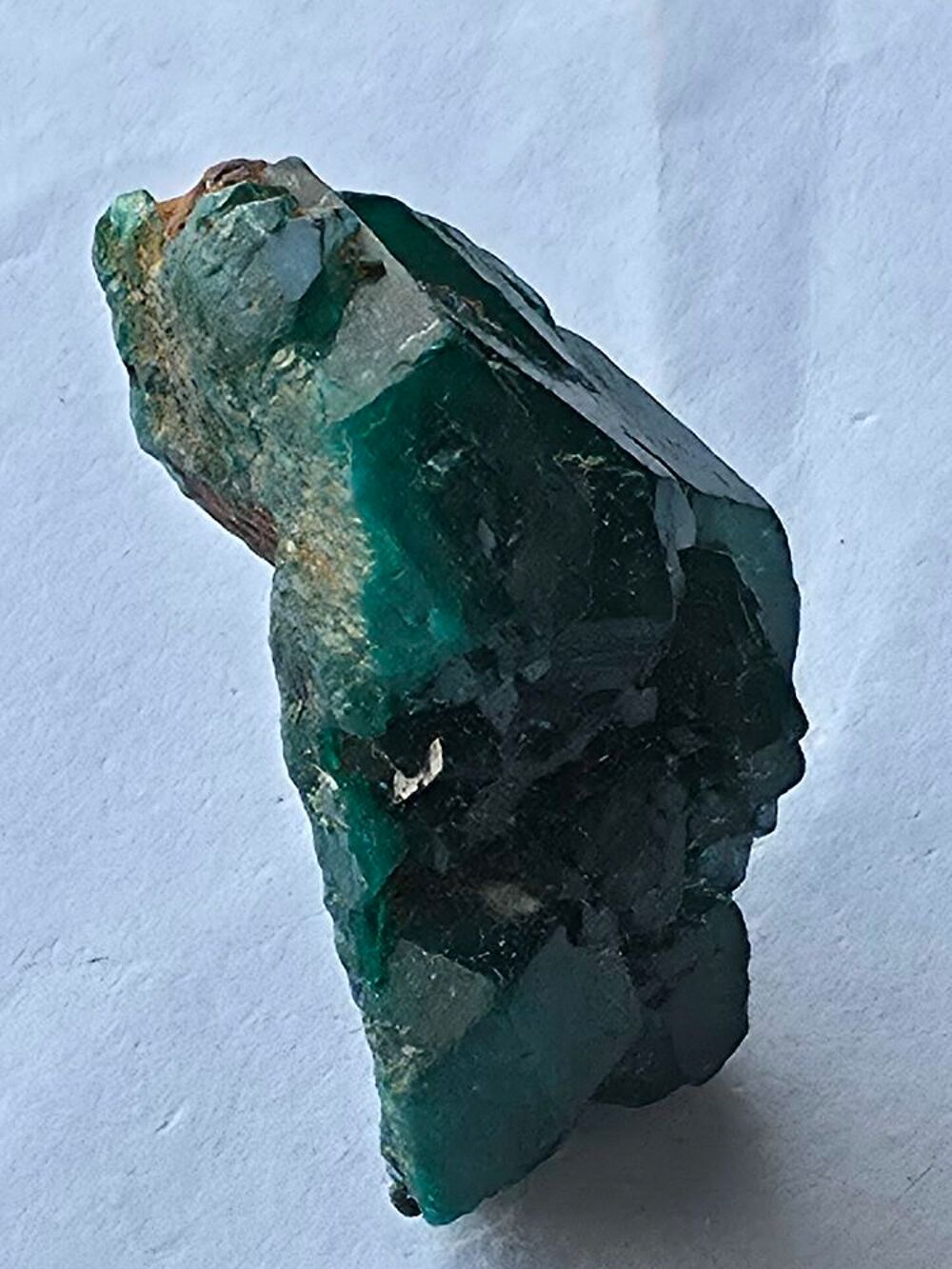 Dioptase brute du Katanga RDC-Collection 13g 