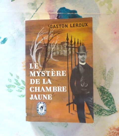 LE MYSTERE DE LA CHAMBRE JAUNE de Gaston LEROUX Poche 1973 1 Bubry (56)