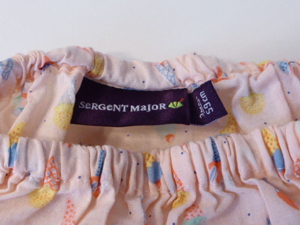 Sergent Major culotte &eacute;t&eacute; 3 mois rose Vêtements enfants