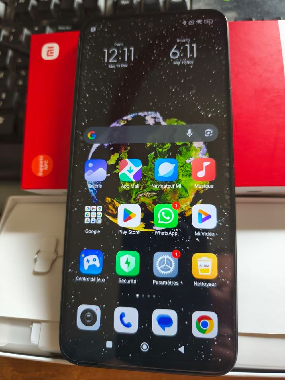 Xiaomi Redmi 13 Midnight Black 8GB RAM 256GB ROM Complet: Ch T�l�phones et tablettes