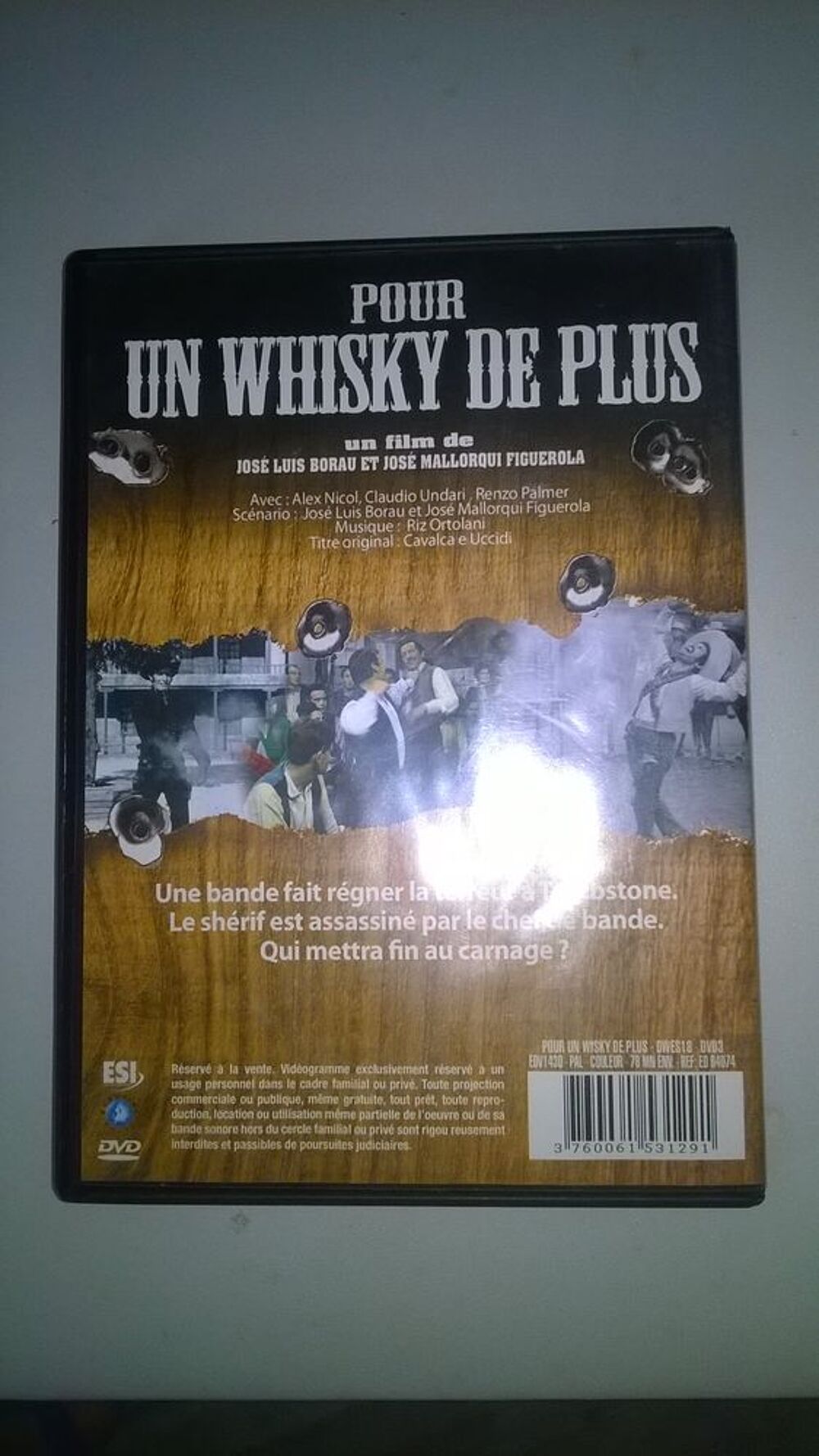 DVD Pour un Whisky de plus
2002
Excellent etat
DVD et blu-ray