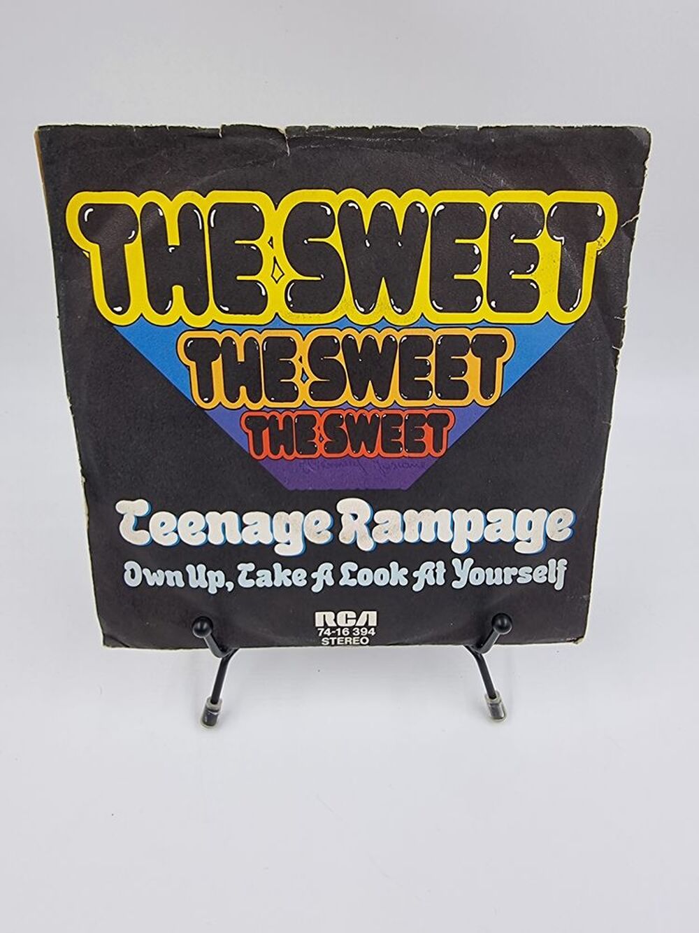 Vinyle 45 tours The Sweet : Teenage Rampage (Down Up...) CD et vinyles