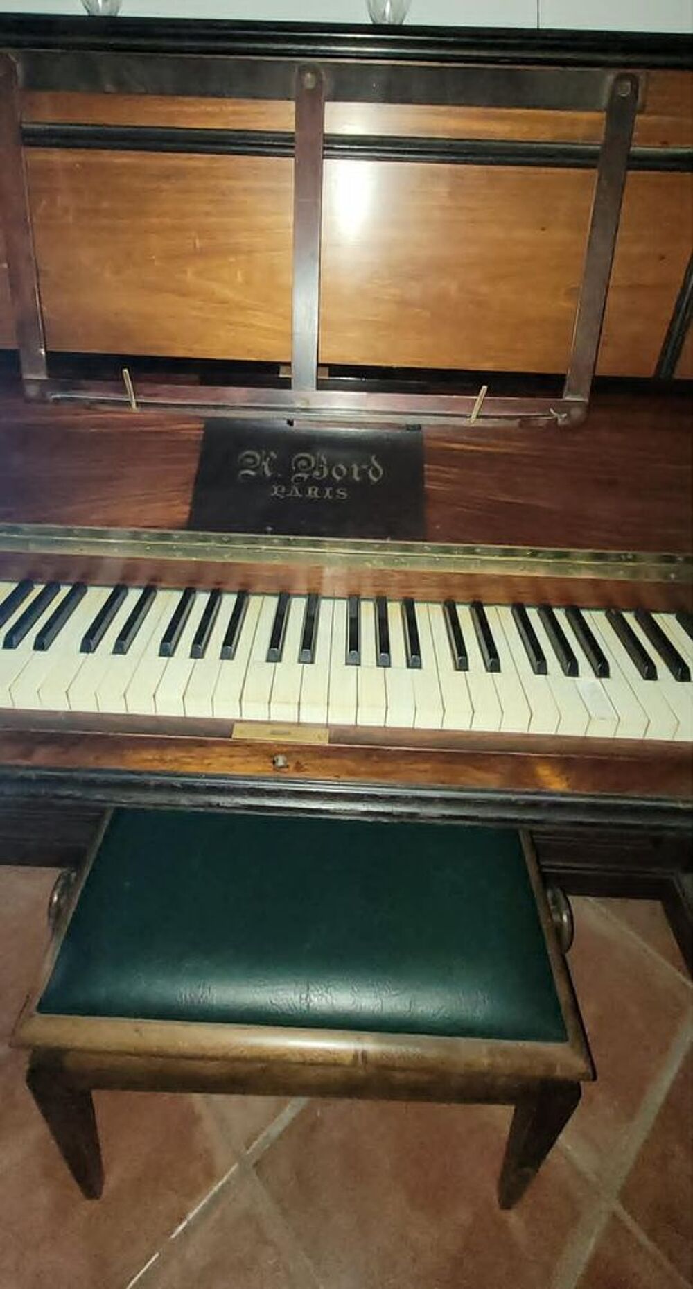 PIANO ANCIEN "K BORD" PARIS Instruments de musique