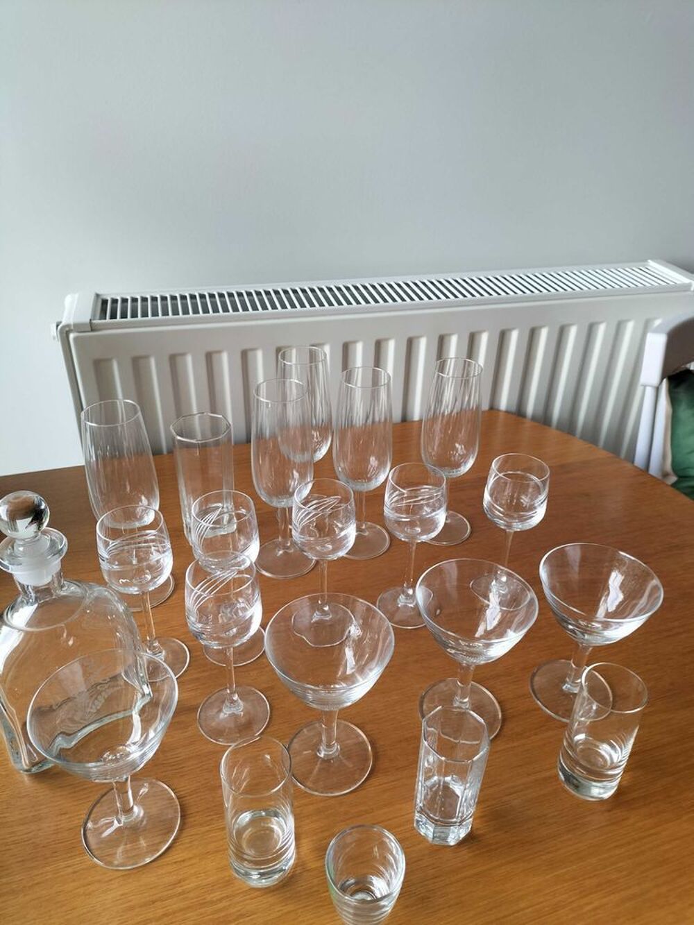 Verres et carafes 