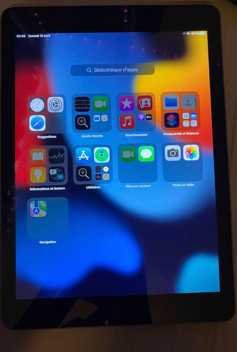 iPad 2 2015 Apple Matériel informatique