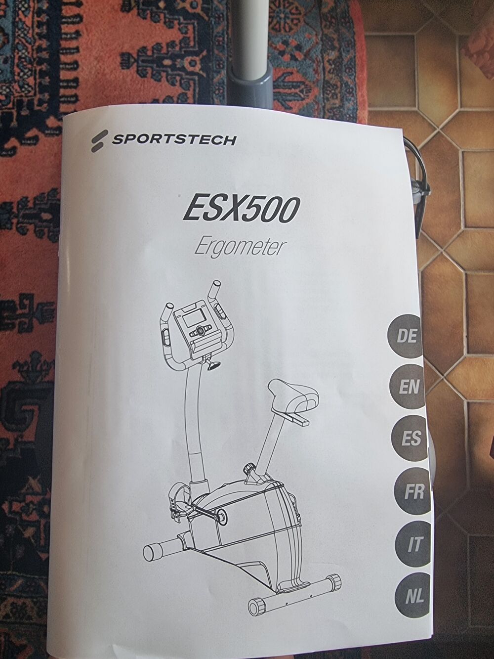 V&eacute;lo d'appartement Sportstech ESX 500 Ergometer Sports