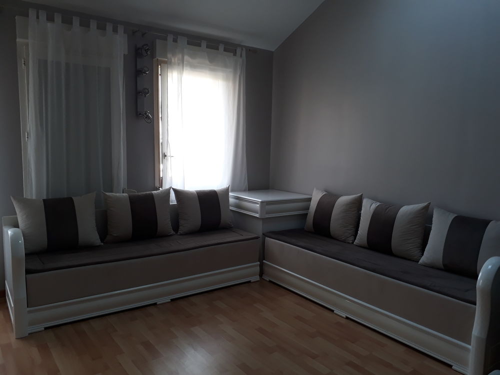 salon marocain blanc Meubles