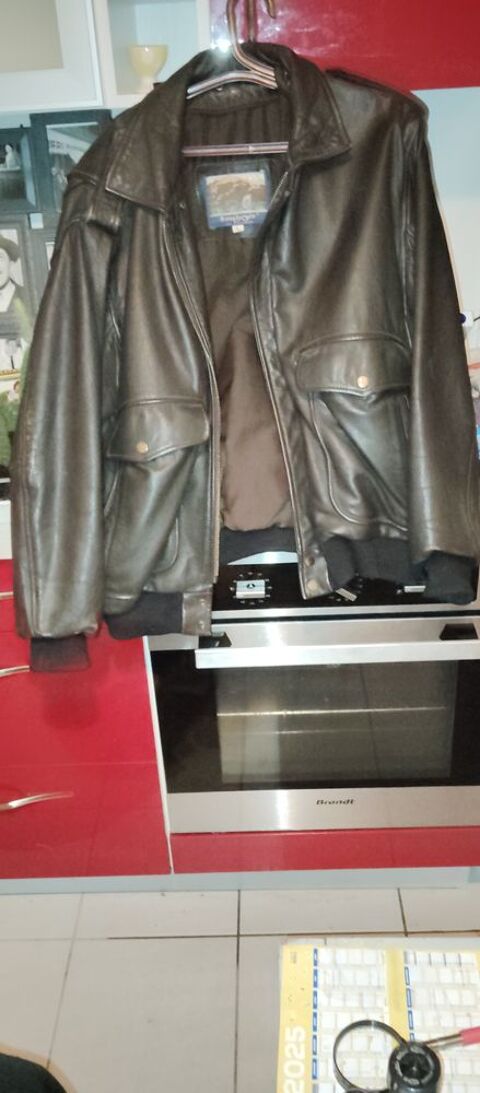 blouson cuir pleine fleur 180 Lesparre-Mdoc (33)