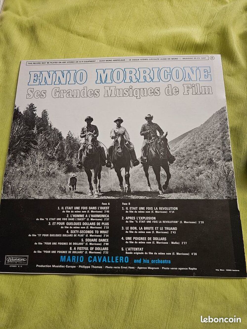 Ennio Morricone, Mario Cavallero And His Orchestra* ? Ses Gr CD et vinyles