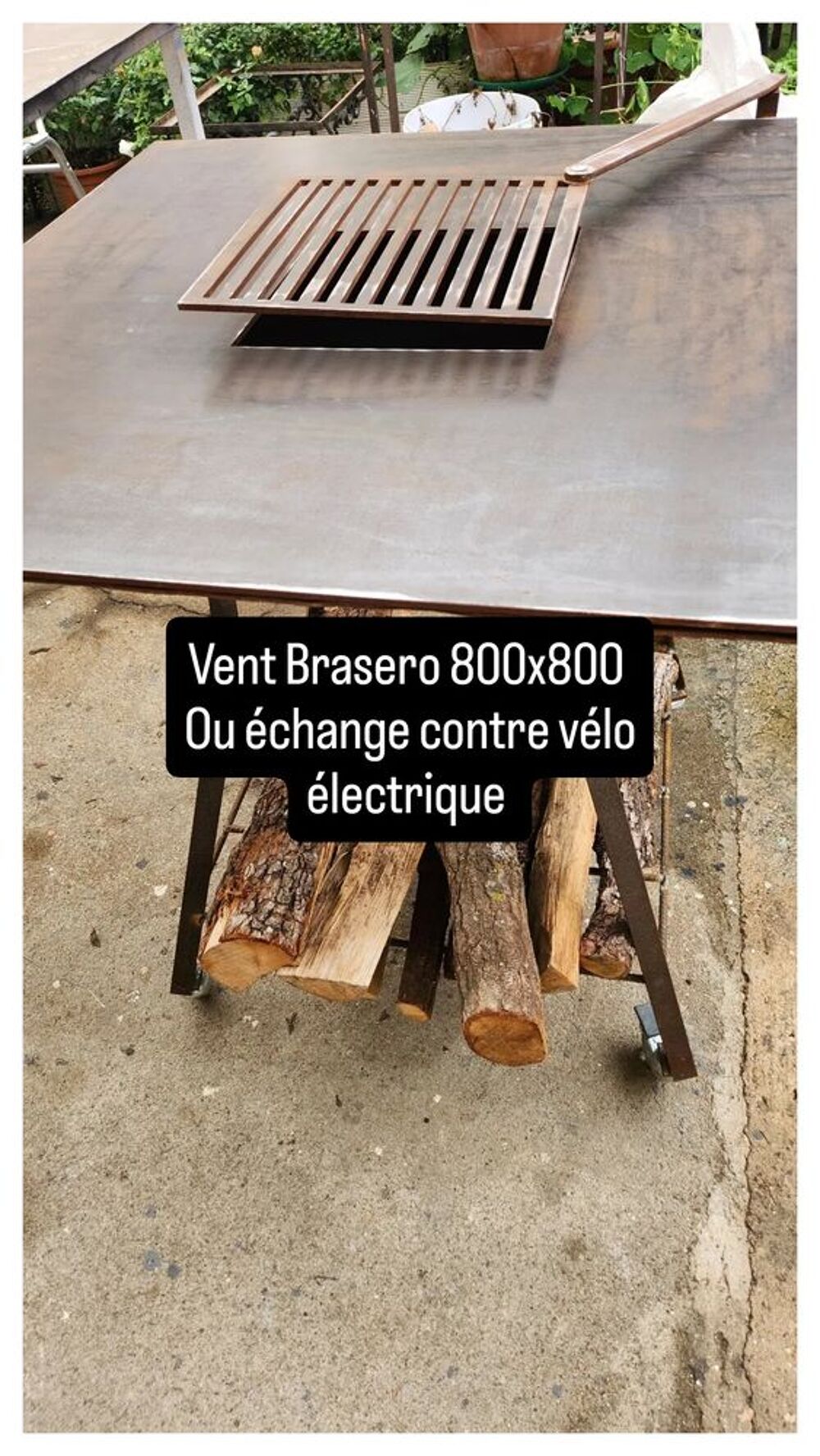 Vent brasero 800+800 Meubles