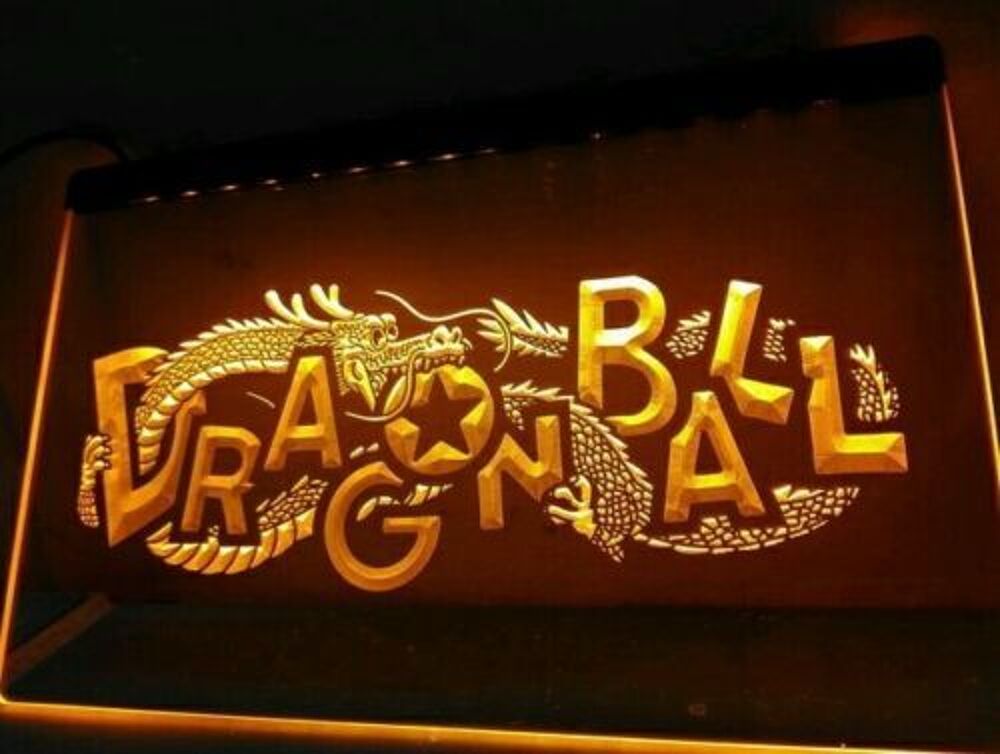 Enseigne lumineuse Dragon Ball Consoles et jeux vidéos