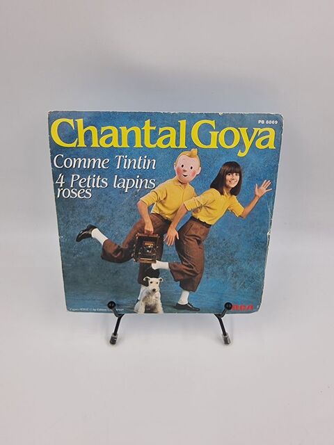 Vinyle 45 tours Chantal Goya : Comme Tintin / 4 Petits... 3 Vulbens (74)