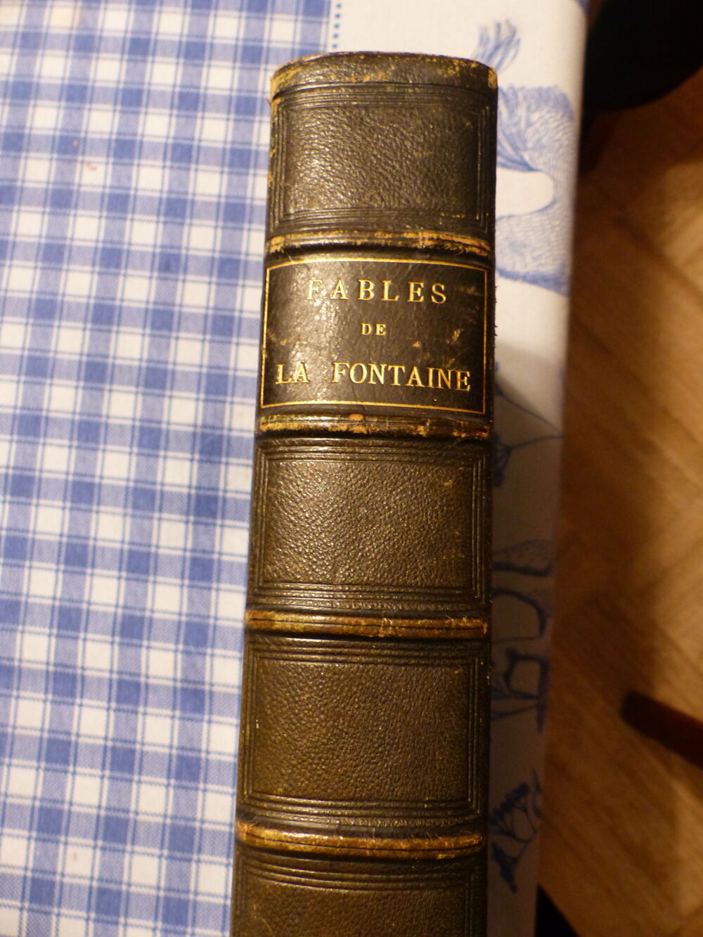 LIIVRE DE COLLECTION : FABLES de LA FONTAINE 