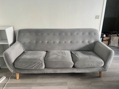 Canap 3 places style scandinave  120 Amiens (80)