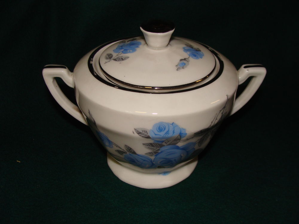 Service &agrave; th&eacute;/caf&eacute; porcelaine - Vintage 1940/1950 Cuisine
