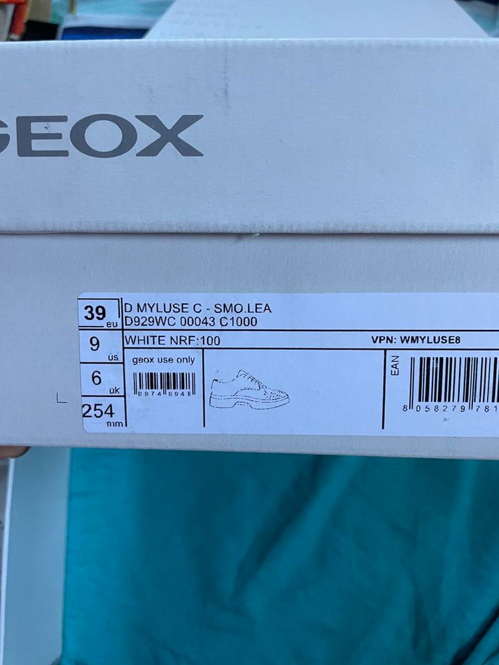 Geox . Taille 39 Chaussures