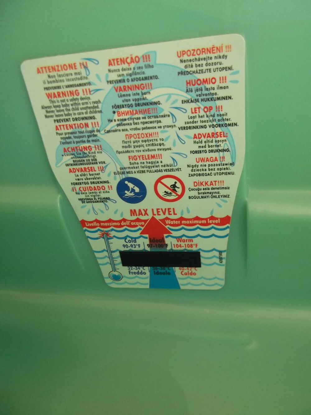 Baignoire ergonomique nouveau-n&eacute; OKBABY Puériculture