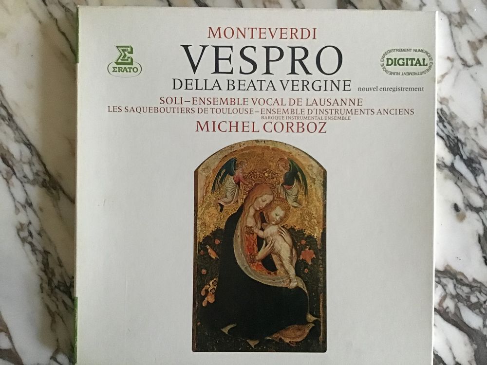 Monteverdi - Vespro CD et vinyles