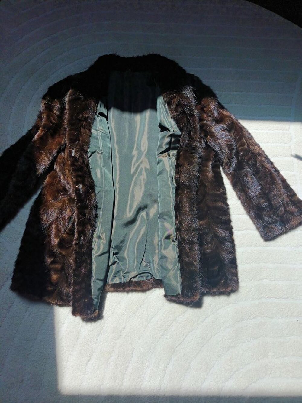 VESTE EN PEAU DE VISON Vtements