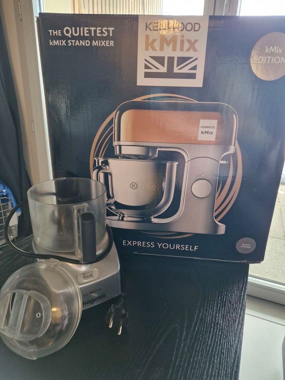 Lot Batteur Kenwood kMix et hachoir magimix Electrom�nager