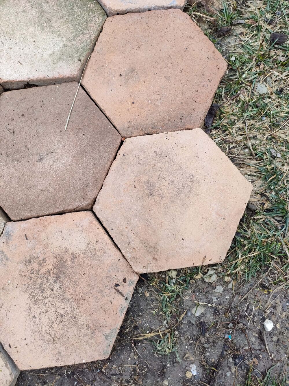 Carreaux en terre cuite naturelle Jardin