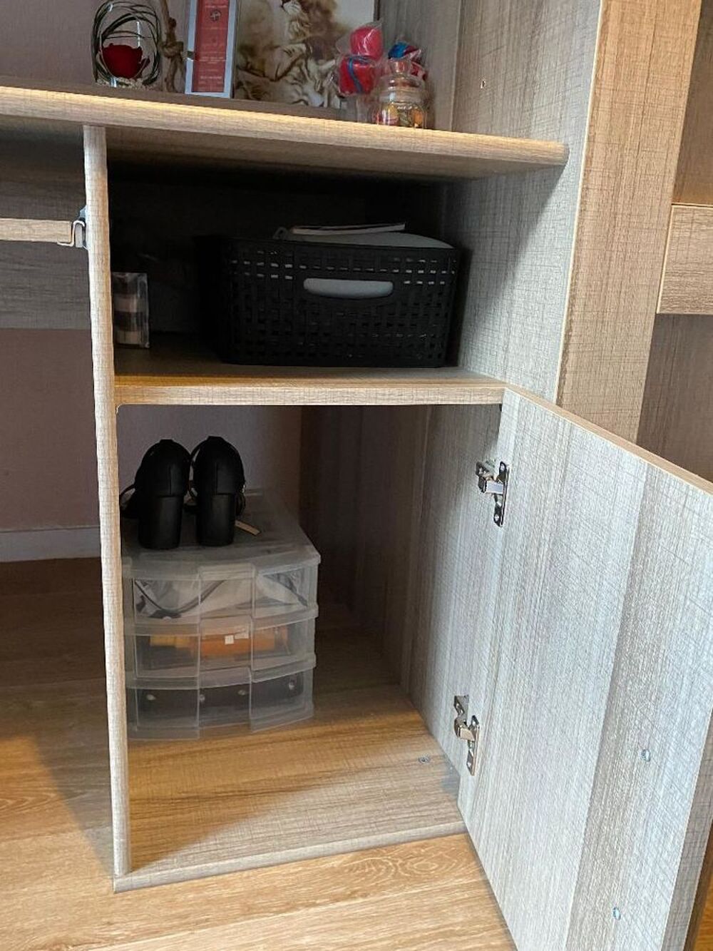 lit mezzanine 1 place avec bureau et rangements Meubles