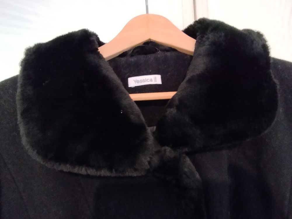 Long manteau noir Vêtements