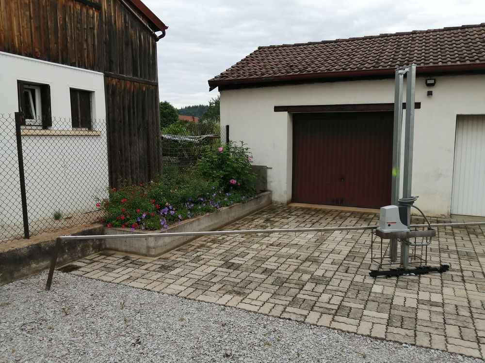 Portail coulissant Bricolage