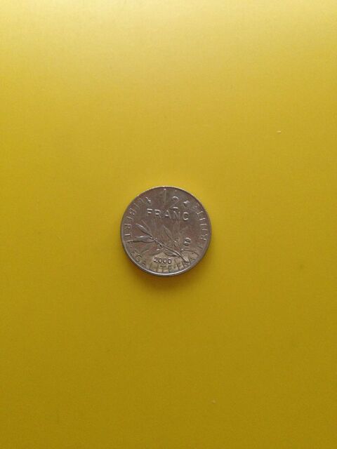 Pices de monnaie d'un demi francs.. 13 Saint-Vallier (71)