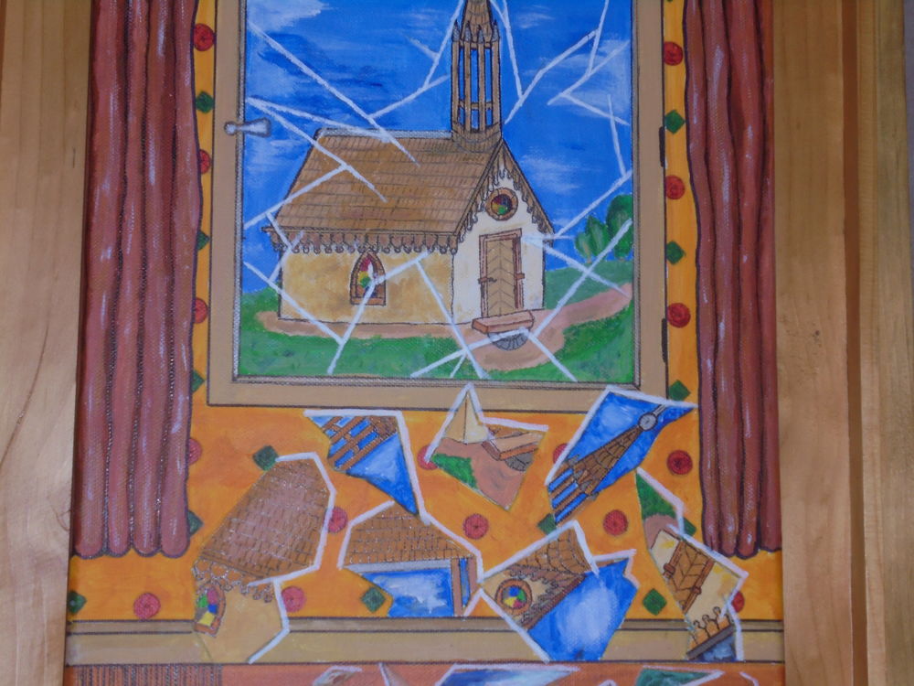 Toile en peinture acrylique Décoration