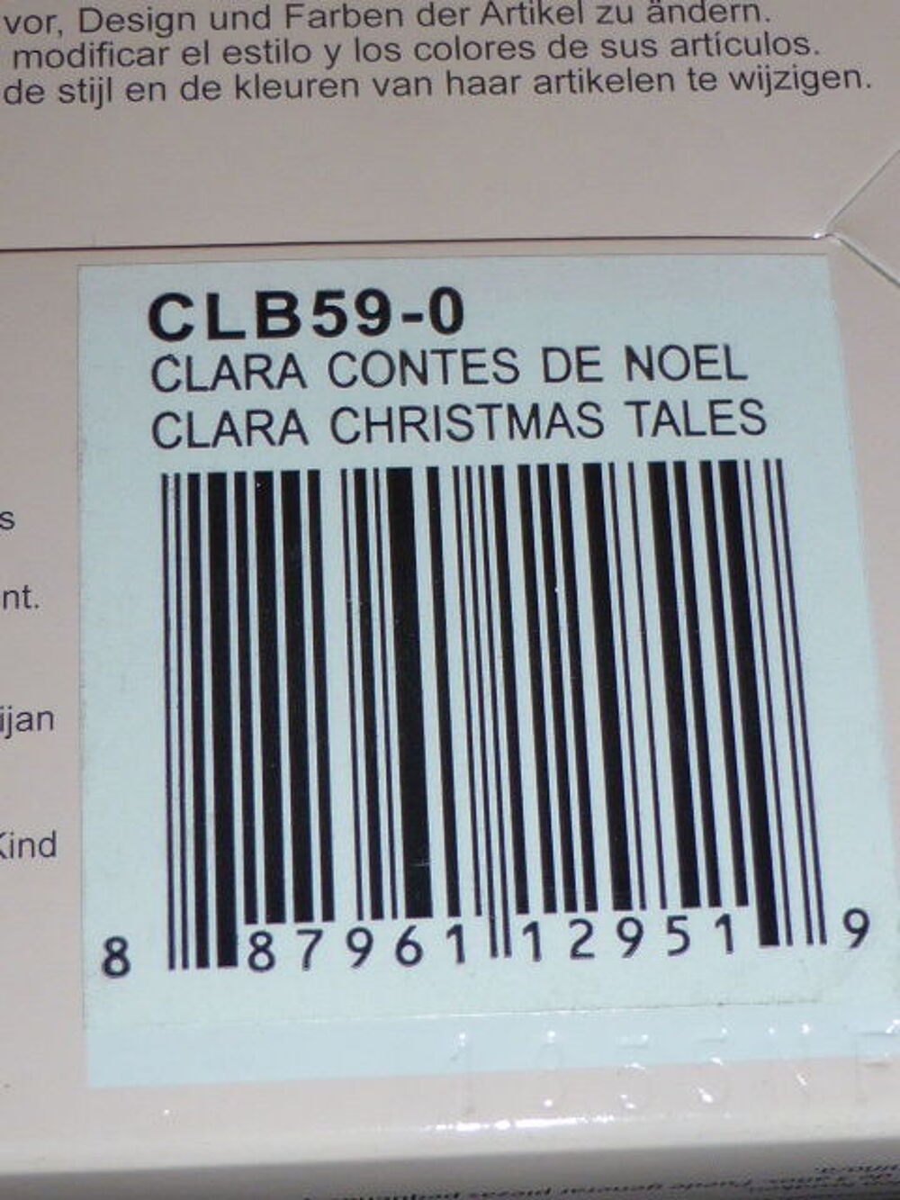 Poup&eacute;e COROLLE Les ch&eacute;ries Clara contes de Noel Jeux / jouets