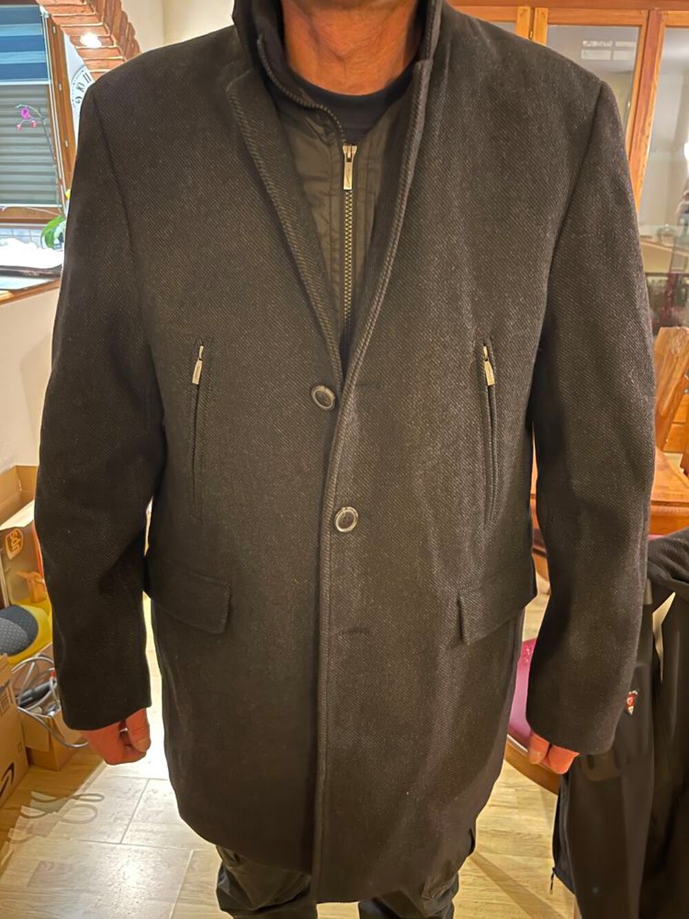 Manteau 3/4 homme NEUF XXL Vtements