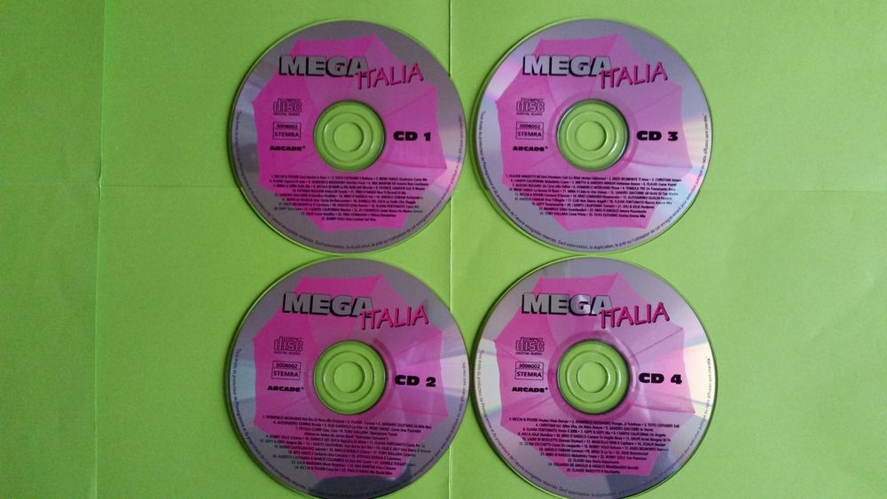MEGA ITALIA CD et vinyles